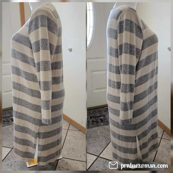 Lane Bryant Button-Front Knit Duster - Picture 2 of 7